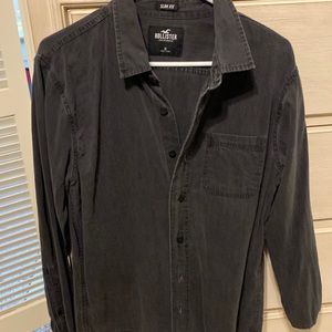 Mens Hollister denim shirt.